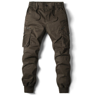 Trevor - Pantalón cargo casual con varios bolsillos para hombres