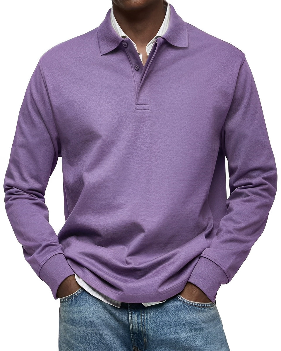 Willis - Elegante suéter con botones para hombres