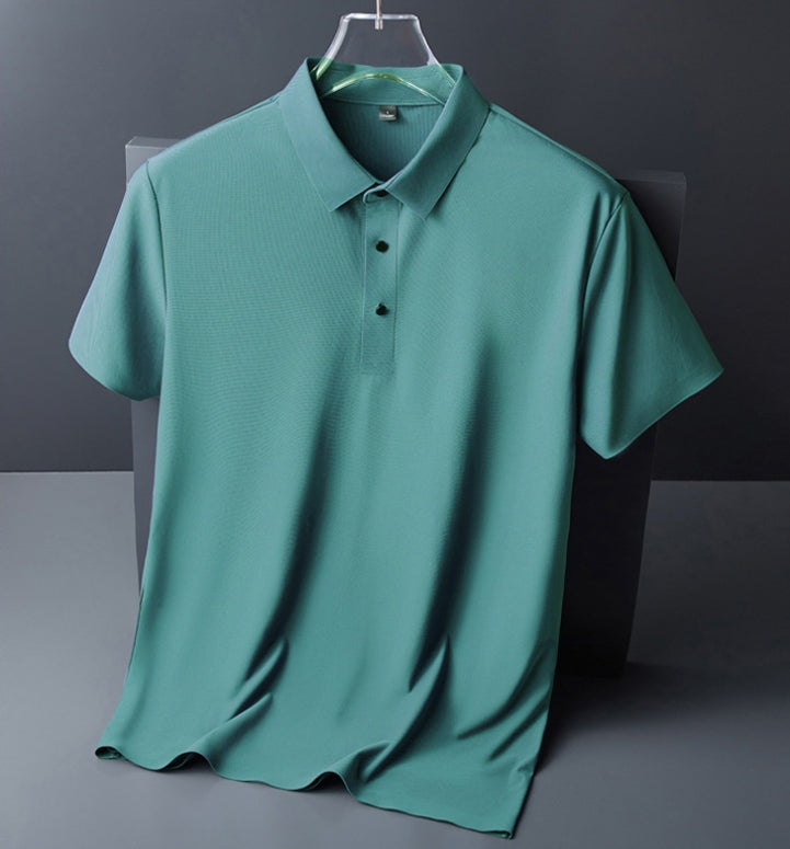 Malcom - Polo casual y transpirable para hombres