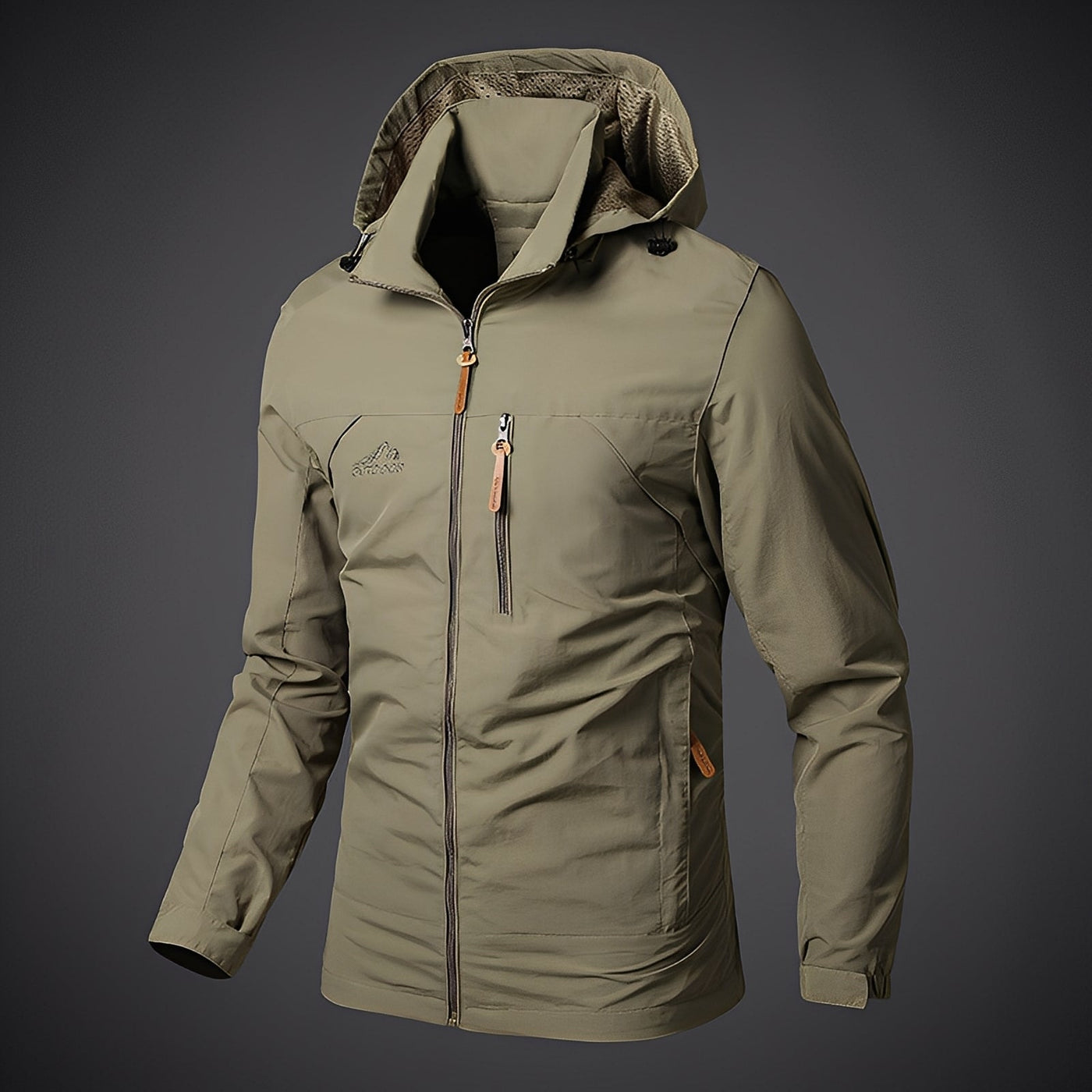 Finnegan - Chaqueta Casual al Aire Libre con Capucha para Hombres