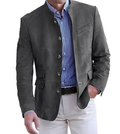 Geoffrey - Chaqueta Casual con Botones para Hombres