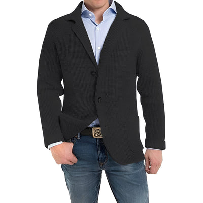 Richard - Elegante Chaqueta con Bolsillos de Solapa para Hombres