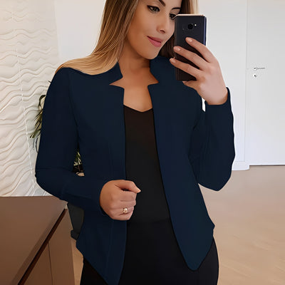 Marsha - Elegante Blazer con Cuello de Solapa para Mujeres