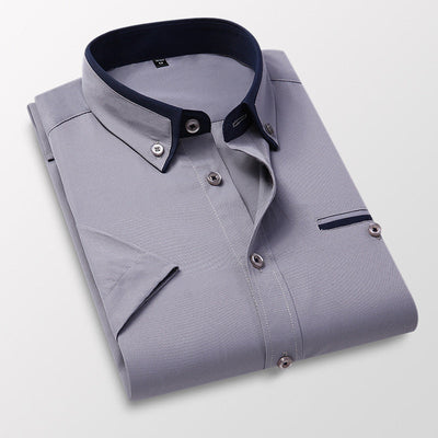Gladwyn - Camisa Ajustada Casual para Hombres