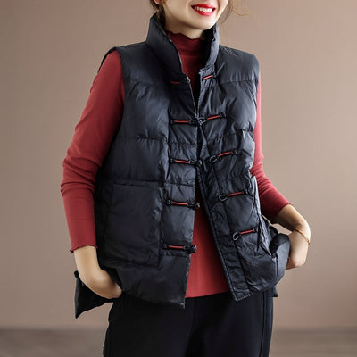 Daphne - Chaqueta sin mangas con bolsillos para mujeres