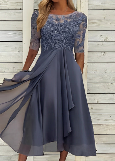 Colleen - Elegante, cortado vestido de encaje para mujeres