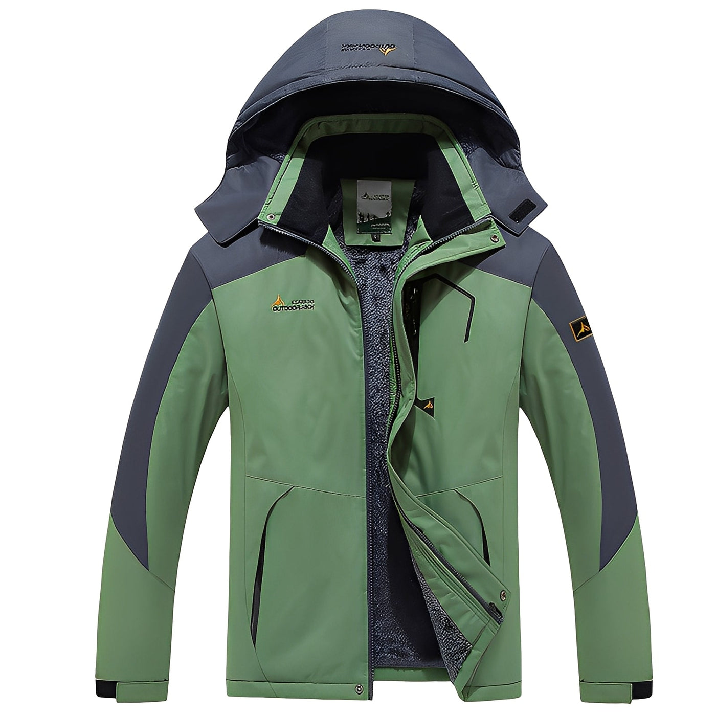 Heather - Elegante, con forro de felpa chaqueta de invierno para mujer