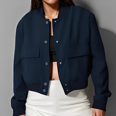 Marva - Casual, chaqueta suelta con grandes bolsillos para mujer