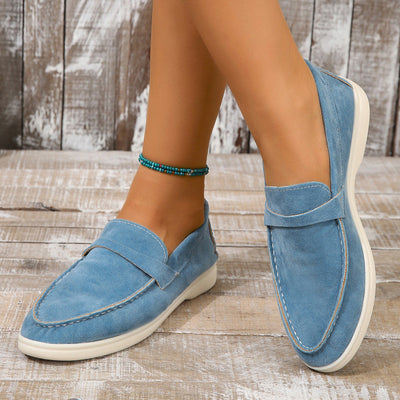 Yasmine - Clásicos Zapatos de Gamuza para Mujer