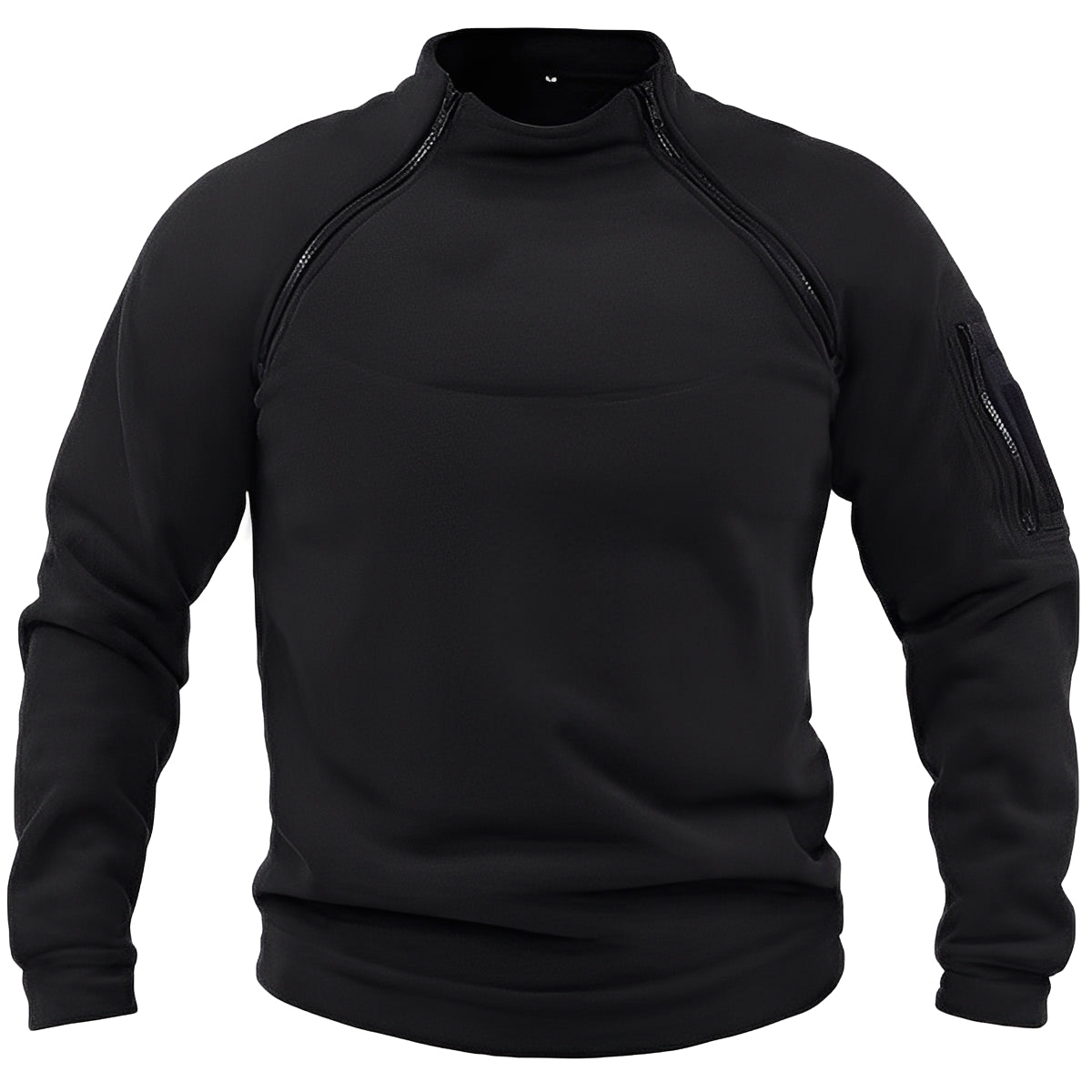 Wilbur - Polar deportivo con cremallera para hombres
