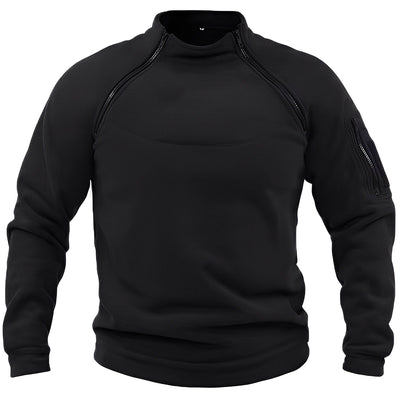 Wilbur - Polar deportivo con cremallera para hombres