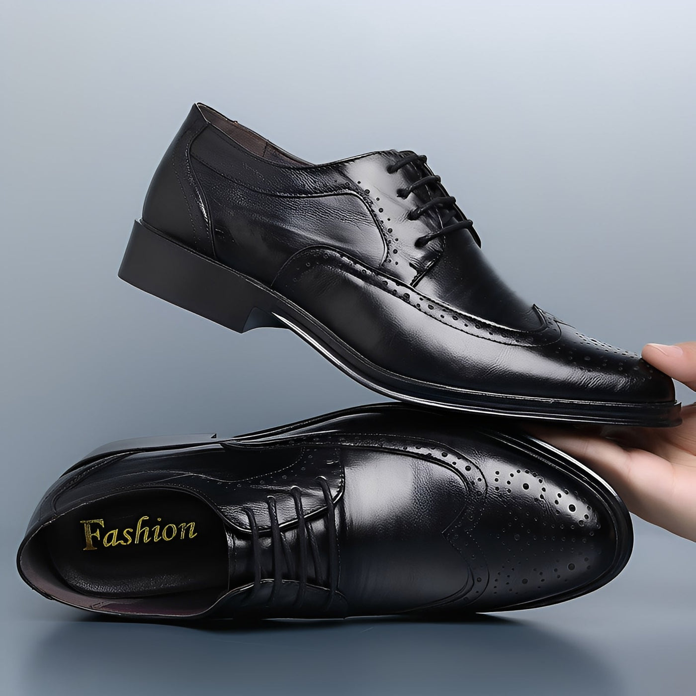 Rayner - Formales zapatos de cuero hechos a mano para hombres