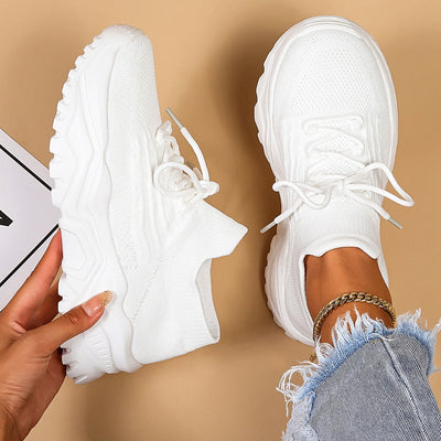 Wendi - Cómodos, casuales zapatos de tejido volador para mujeres