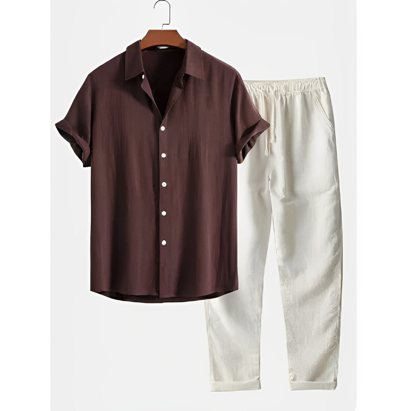 Phillip - Conjunto de Lino de Verano para Hombres