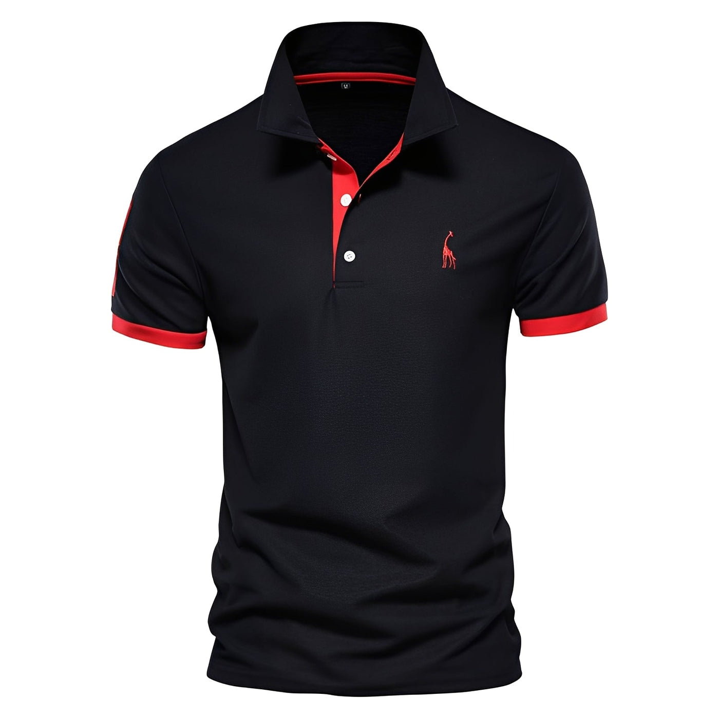 Victor - Camiseta Polo de Manga Corta Casual para Hombres
