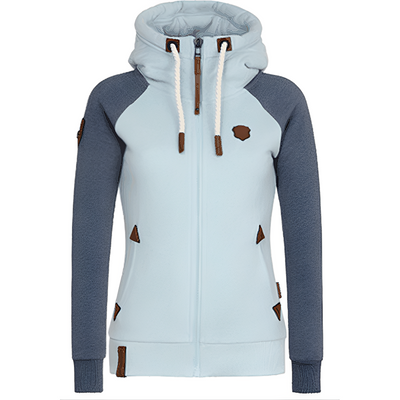 Elinor - Cómodo sudadera con capucha y cremallera para mujer