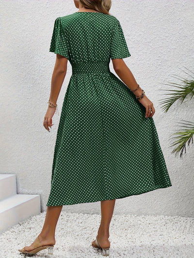 Melanie - Vestido con Estampado Floral Vibrante para Primavera y Verano