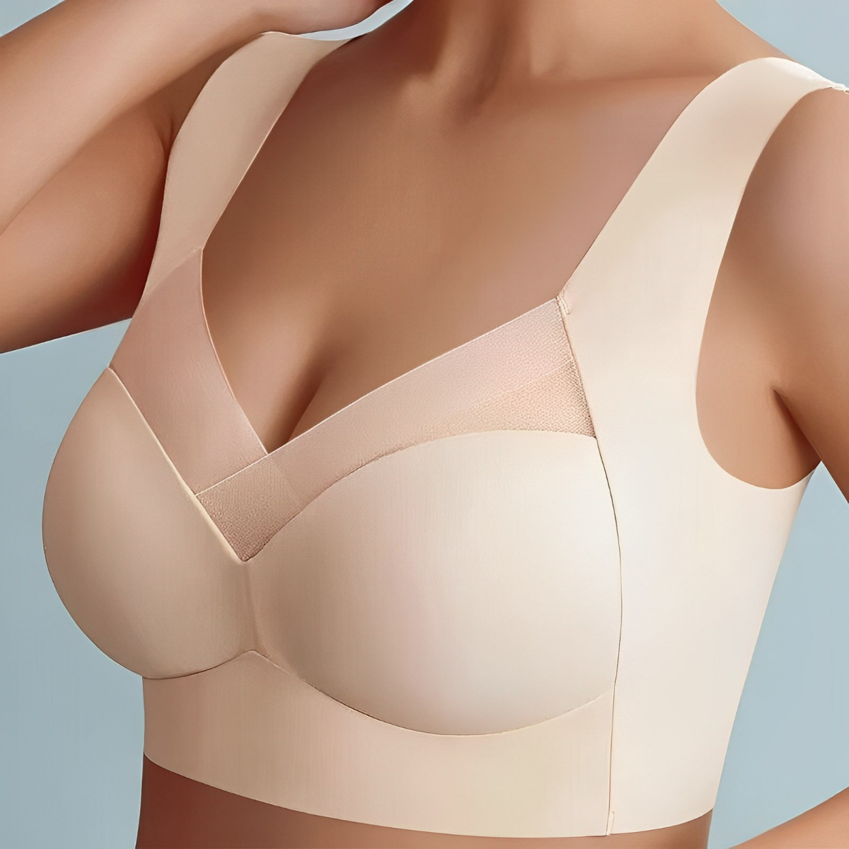Sigrid - Sujetador cómodo mujer sin costuras 1+1