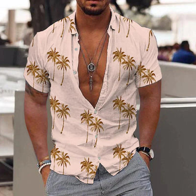 Zion - Camisa de Lino Palm Breeze