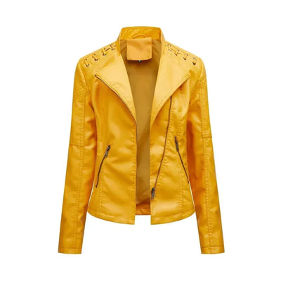 Sofie - Chaqueta de Cuero Elegante para Todos los Días