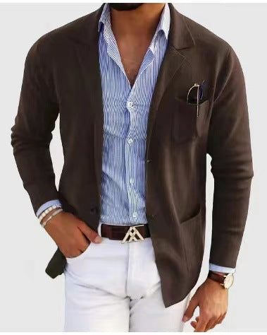 Daniel - Blazer Hombre Con Bolsillos De Solapa Moderno