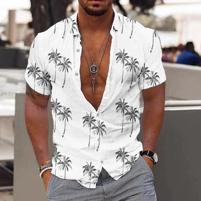 Zion - Camisa de Lino Palm Breeze