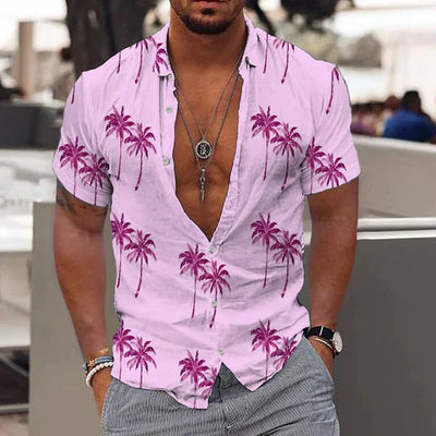 Zion - Camisa de Lino Palm Breeze