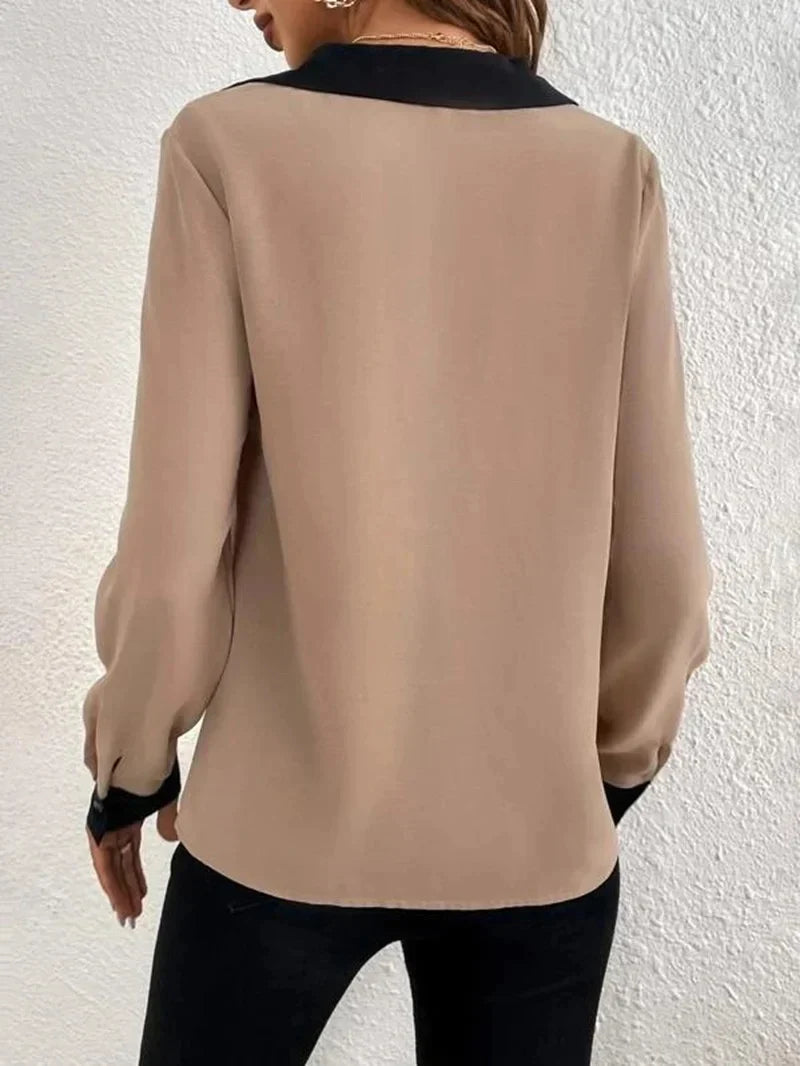 Nola - Blusa Elegante de Oficina
