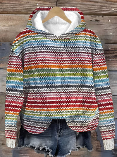 Jacalyn - Casual, colorido hoodie para mujeres