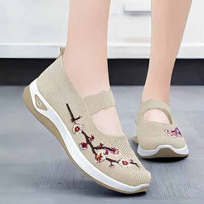 Jazmin - Zapatos casuales y transpirables con bordado para mujer