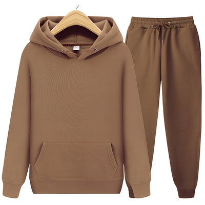 Aric - Conjunto unisex casual de sudadera y pantalón