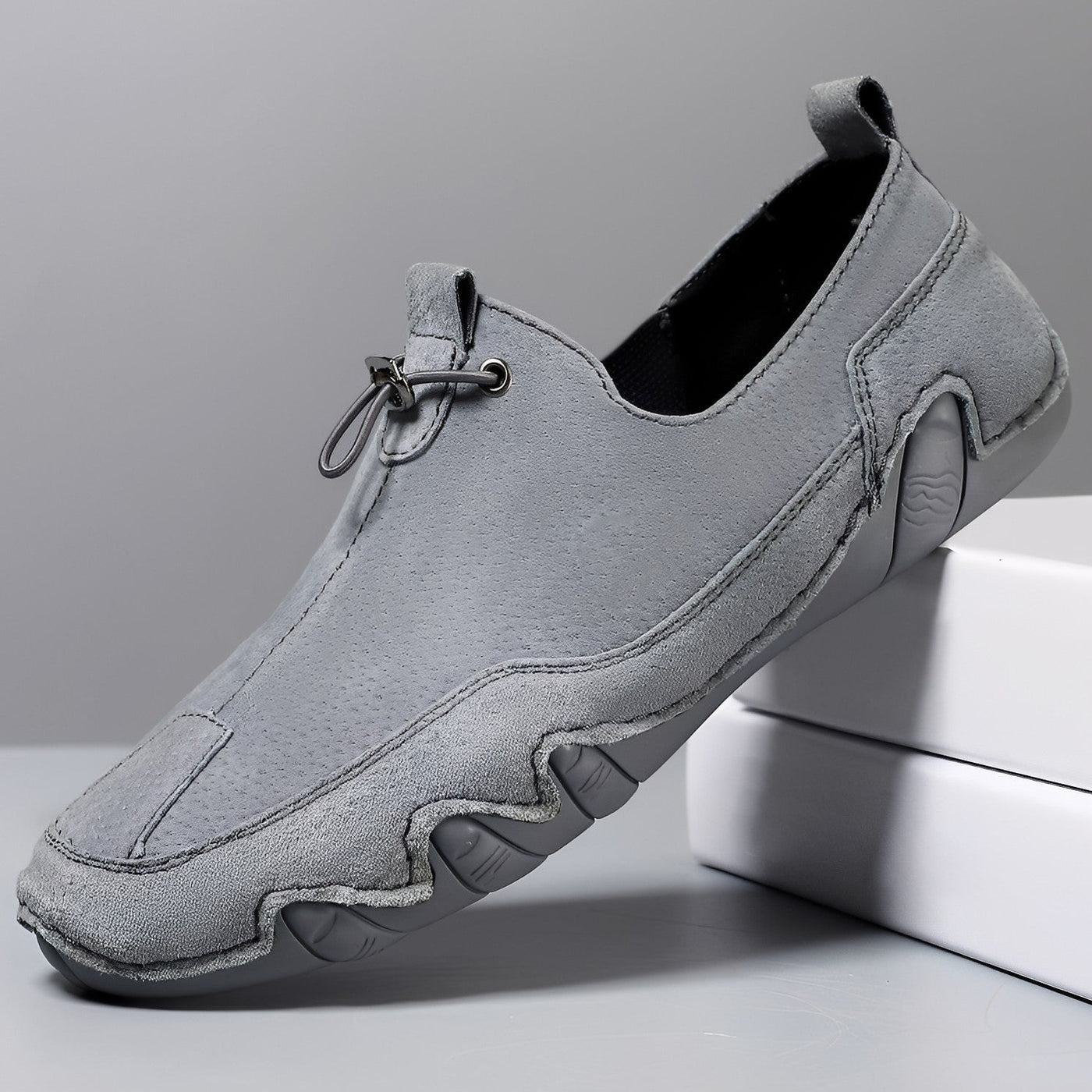 Everard - Estilosos, zapatos de cuero sueltos para hombres
