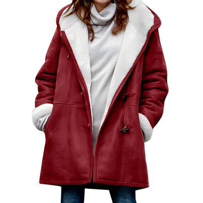 Madilyn - Abrigo Duffle con Capucha para Mujeres