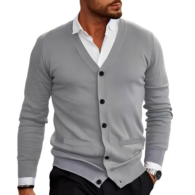 Bradley - Casual, sencillo cardigan para hombres