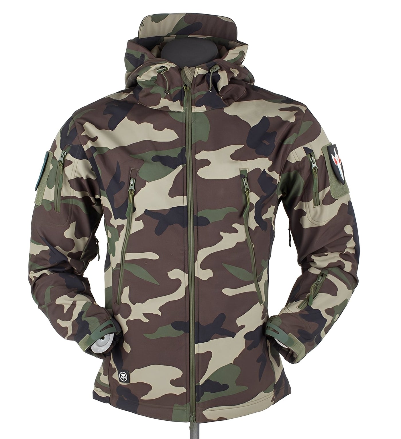 Fenton - Chaqueta exterior impermeable para hombres