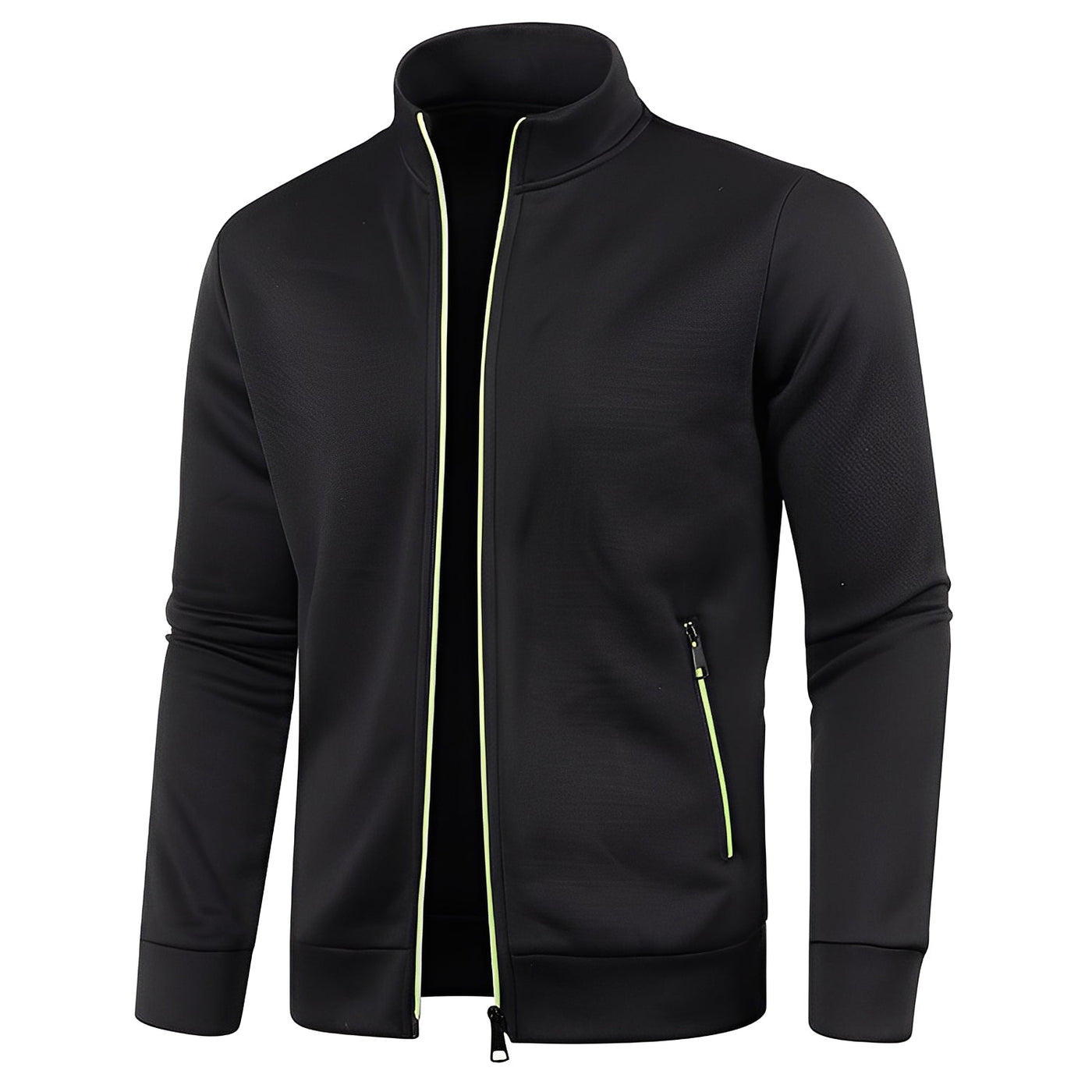 Clive - Chaqueta elegante con bolsillos con cremallera para hombres