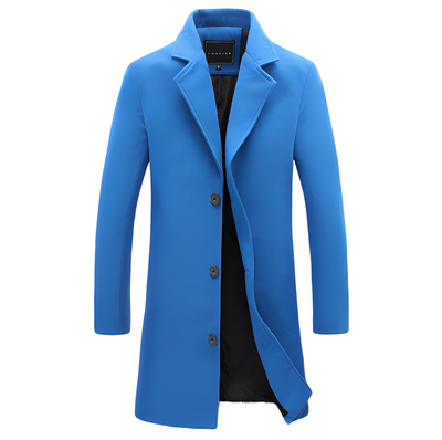 Peyton - Abrigo de invierno formal de lana para hombres
