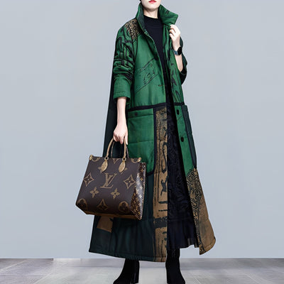 Ashlie - Parka casual con cuello alto para mujeres
