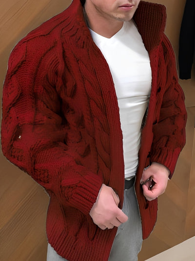 Donovan - Elegante, cálido cardigan para hombres