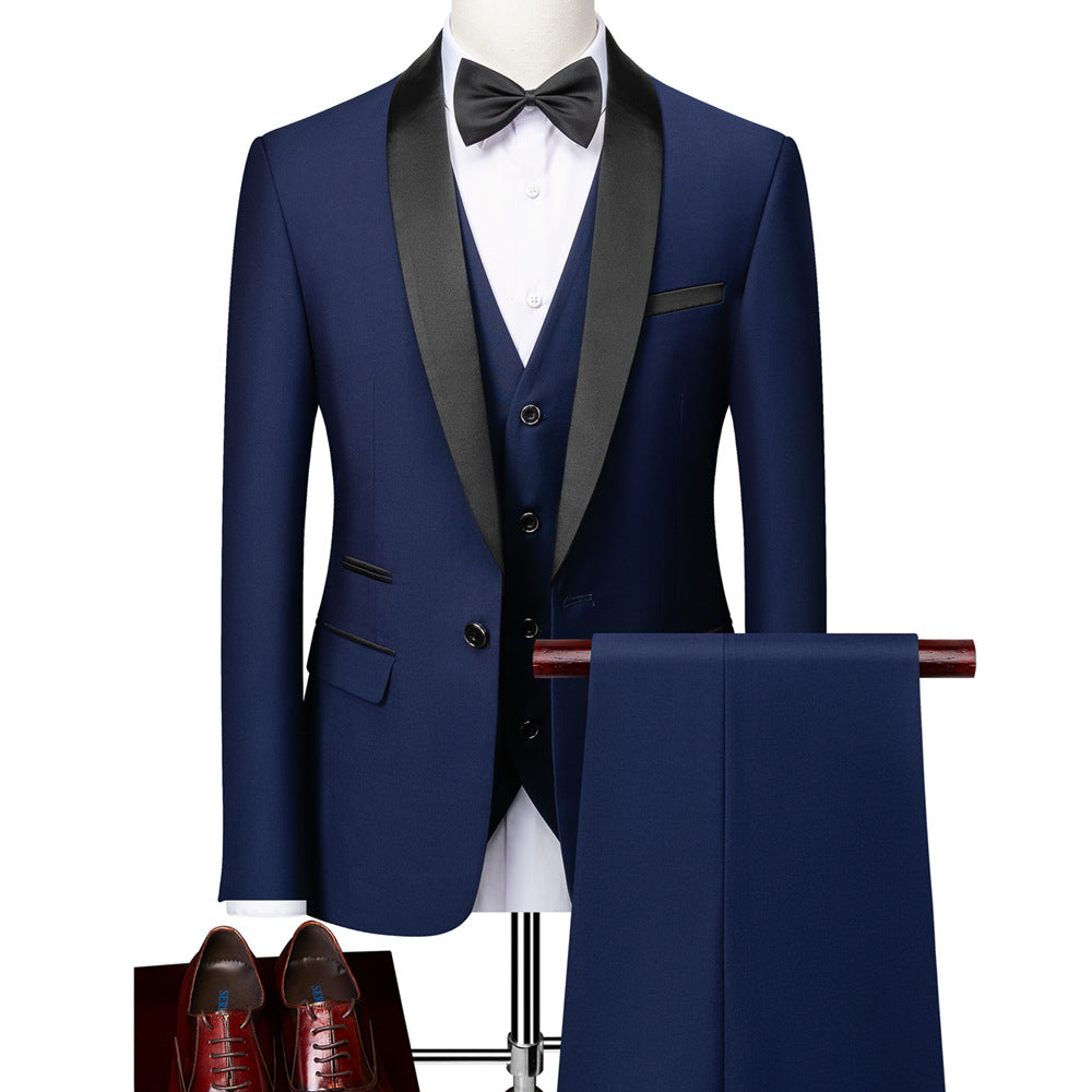 George - Traje formal de 3 piezas Slim-Fit para hombres