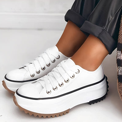 Lorayne - Zapatos casuales con suela gruesa para mujer