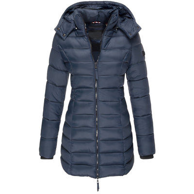 Louisa - Elegante, cálida, chaqueta acolchada para mujer