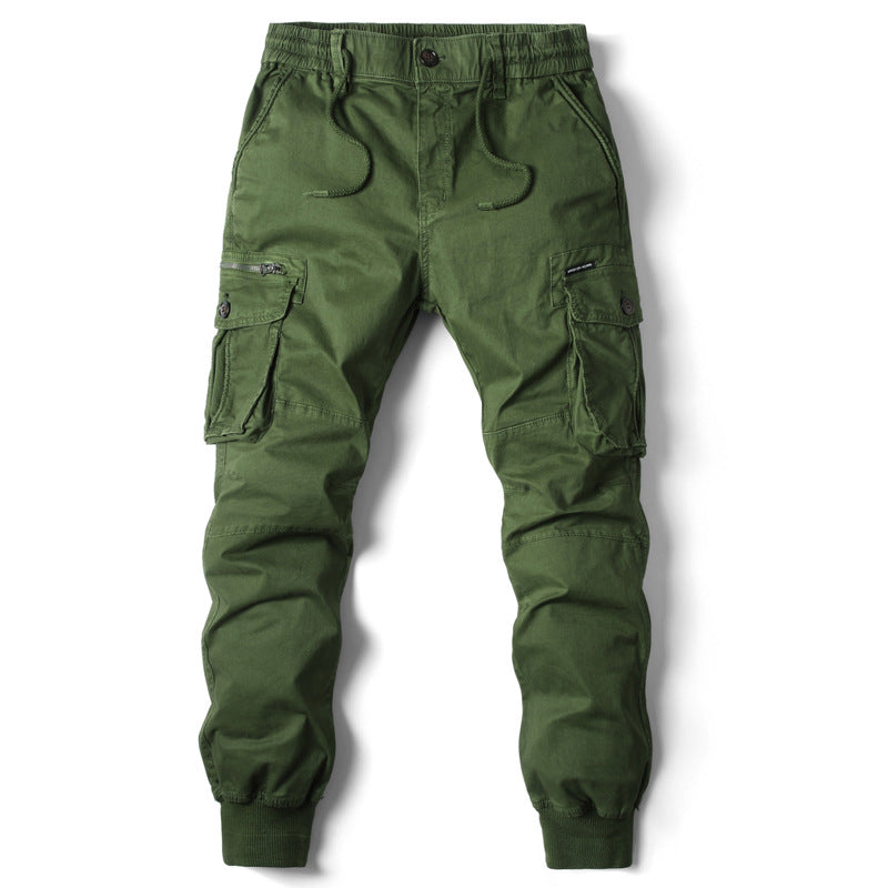 Trevor - Pantalón cargo casual con varios bolsillos para hombres