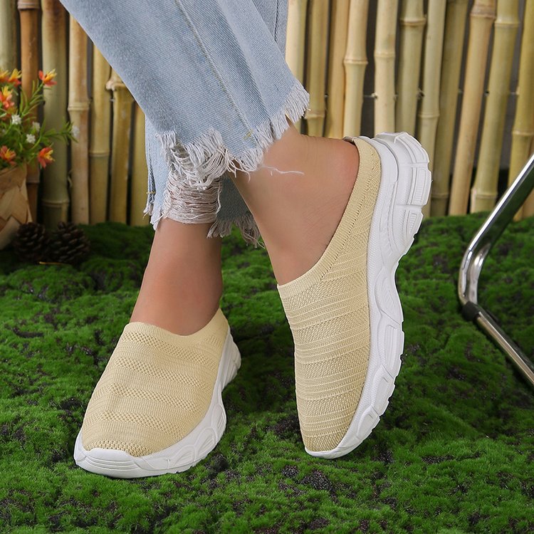 Malani - Moderna Zapatilla Slip-On con Cuña para Mujer