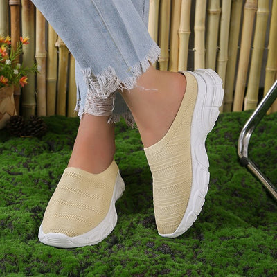 Malani - Moderna Zapatilla Slip-On con Cuña para Mujer