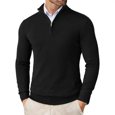 Bowen - Moderno Suéter con Cremallera para Hombres
