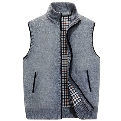 Samson - Chaqueta casual con forro de polar para hombres