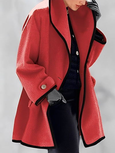 Mikayla - Chaqueta de lana cálida con capucha para mujeres