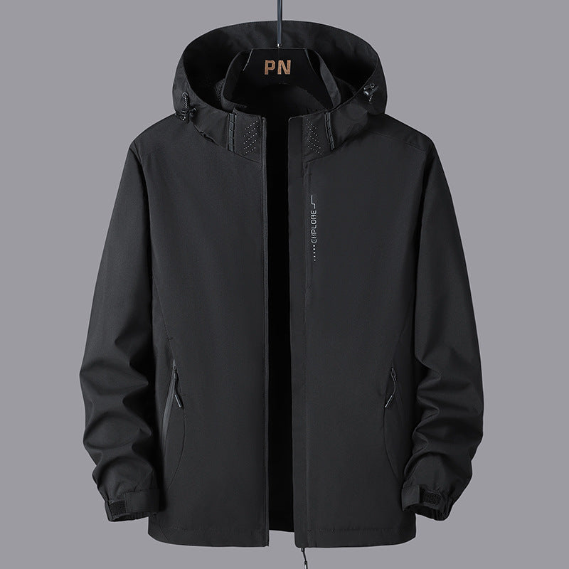Reece - Elegante Chaqueta Shell Unisex con Capucha