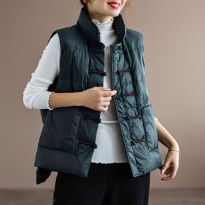 Daphne - Chaqueta sin mangas con bolsillos para mujeres
